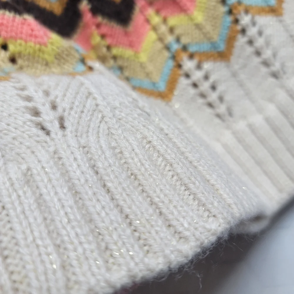 Missoni Target Chevron Girls Acrylic Wool Blend Beanie Winter Hat